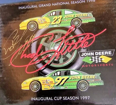 Revell John Deere Car Set (2 diecast)- 1996, 1997 -XLNT original, Tim box SIGNED - Image 1 of 3
