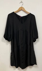 Ladies New Ex Very Plus Size Mini Dress Sizes 14 16 18 20 22 24 26 28 - Picture 1 of 3
