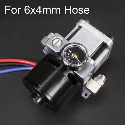 Metal Hydraulic Pump Pressure Gauge for 1/12 1/14 RC Construction Trucks Cars - Image 1 of 4