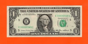 United States 1985 Uncirculated $1 Banknote, P-480a, Block E/I, One Dollar - Picture 1 of 2