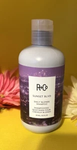R+Co SUNSET BLVD Shampoo Biondo Quotidiano Vegano 8,5 Oz Sigillato - Foto 1 di 3