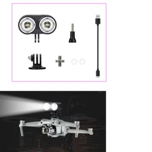 LED Searchlight Night Flight Light Lamp Accessories for DJI FPV/Mavic 2/ Air 2 - Picture 1 of 12