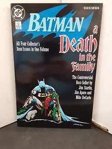 BATMAN: A DEATH IN THE FAMILY TRADE TASCABILE - 1A STAMPA - DC COMICS/1988 - Foto 1 di 3