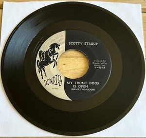 Scotty Stroup - Meine Haustür ist offen - Country Bopper 45 auf Dondido - Hören - Bild 1 von 2