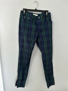 Vineyard Vines Jolly Plaid Jamie Tartan Cocktail Pants Woman Size 4 - Picture 1 of 7