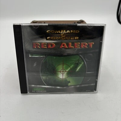 Command & Conquer: Red Alert (2-Disc PC CD-ROM, 1997) Good Condition - Image 1 of 4