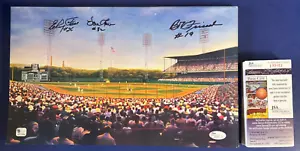 Bob Friend Vern Law & Elroy Face Signed 11x14 Photo Pittsburgh Pirates JSA COA - Picture 1 of 4