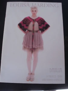 Louisa Harding Knitting Pattern Booklet DAHLIA 14 PROJECTS for Women - Picture 1 of 16