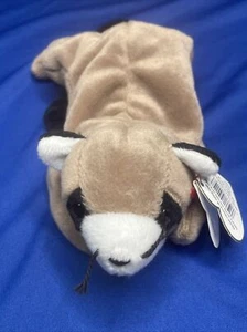 Ty Beanie Baby "Ringo" - 1995 selten - nicht mehr produziert ** mehrere Etikettfehler ** PVC-Pellets - Bild 1 von 8