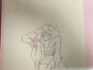 Anime Cel Devilman 1 Video Kazuo Komatsubara Dibujo Douga - Imagen 1 de 2