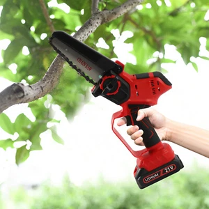 Motosierra compacta eléctrica de mano para cortar árboles de bambú EE. UU. - Imagen 1 de 20