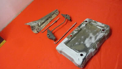 1971-1973 CHRYSLER IMPERIAL BATTERY TRAY WITH BRACKET AND HOLD DOWN - Image 1 of 4