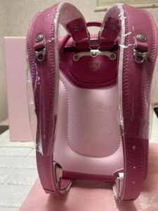 Randoseru Mezzo Piano School Bag Girly Check Rose Pink Admission [Unused | Disp - Picture 1 of 11