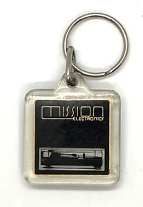 Very rare Mission Electronics 1980s Turntable Keyring + Free Download Album - Picture 1 of 5