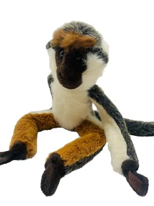 Russ Berrie Peluche Sentwali Mono Colgante Gancho/Bucle Manos Pies Suave 17" Piernas Rojas - Imagen 1 de 10