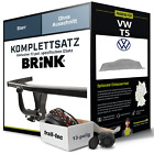 Produktbild - Für VW T5 Kasten,Bus Anhängerkupplung starr +eSatz 13pol 04.2003-09.2009 Set NEU