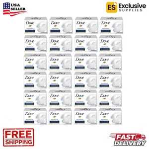 Dove Cream Beauty Bar Travel Size 0.88 oz each, Travel, Hotel - PACK OF 24 - Picture 1 of 3