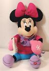 Disney Minnie Mouse Plush Pink  Stuffed Animal Doll Kids Toy 10? Gemmy