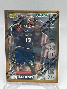 Jerome Williams 1996-97 Topps Finest #71 Bronze Rookie Card RC