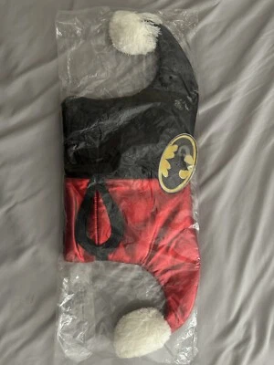 DC COMICS HARLEY QUINN ROJO NEGRO SOMBRERO Y MÁSCARA COSPLAY DISFRAZ Foto 1 de 2