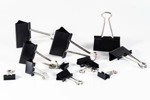Foldback-Klammern 15, 19, 25, 32, 42, 51 mm Aktenklammern Büroklammern Vielzweck - Bild 1 von 4