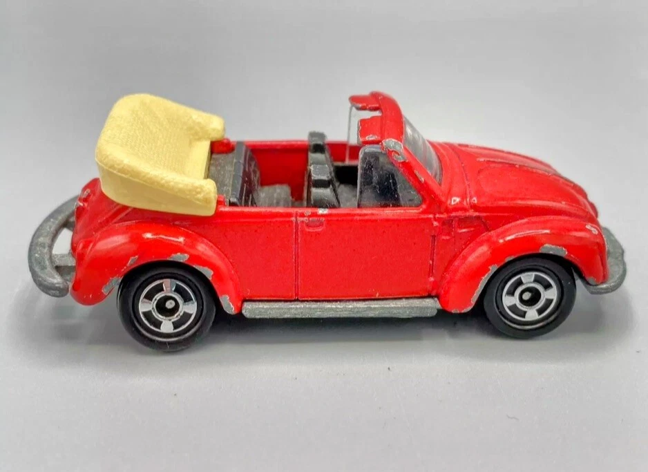 Tomica Tomy Pocket Cars Volks Wagen Conversível No.F20 S-1/60 1977 Fabricado no Japão - Imagem 1 de 4