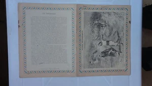 ANCIEN PROTEGE CAHIER SCENES PITTORESQUES TEREBENTHINE ILE DE CHIO - Picture 1 of 2