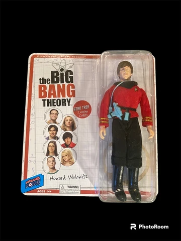 the big bang theory star trek cosplay Howard 8 inch Cover