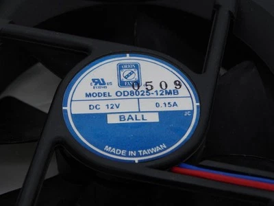 THERMO ORION OD8025-12MB FAN - Image 1 of 3