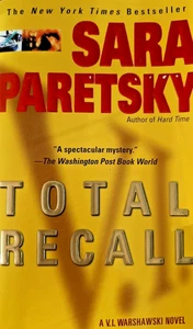 TOTAL RECALL Paperback Book by Sara Paretsky spectacular mystery and surprise - Picture 1 of 2