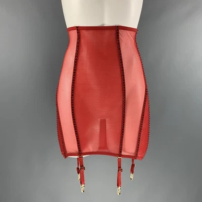 Falda Corsé LA PERLA Talla S Roja Mezcla Poliamida Malla Foto 1 de 4