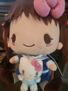 Kidrobot Hello Kitty & Fruits Basket Tohru Honda 13" Plush - Picture 1 of 2