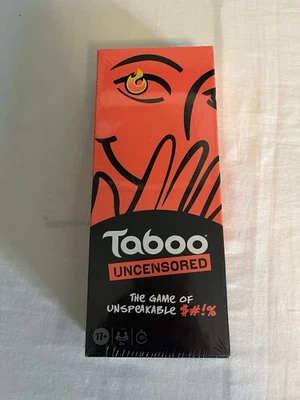Taboo Uncensored The Game Of Unspeakable Adults 17+ Hasbro Brand New Sealed - Image 1 of 4