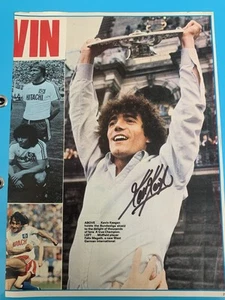 Kevin Keegan signiertes Magazin Poster mit Echtheitszertifikat - Hamburg / Liverpool / England - Bild 1 von 1