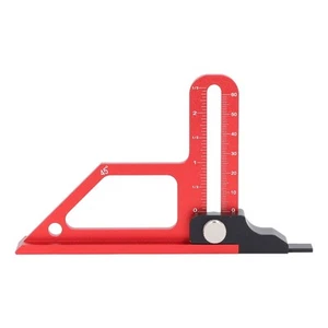 Table Saw Height Gauge Metricin Scales 0-60mm Depth 45 Degree Angle. - Picture 1 of 22