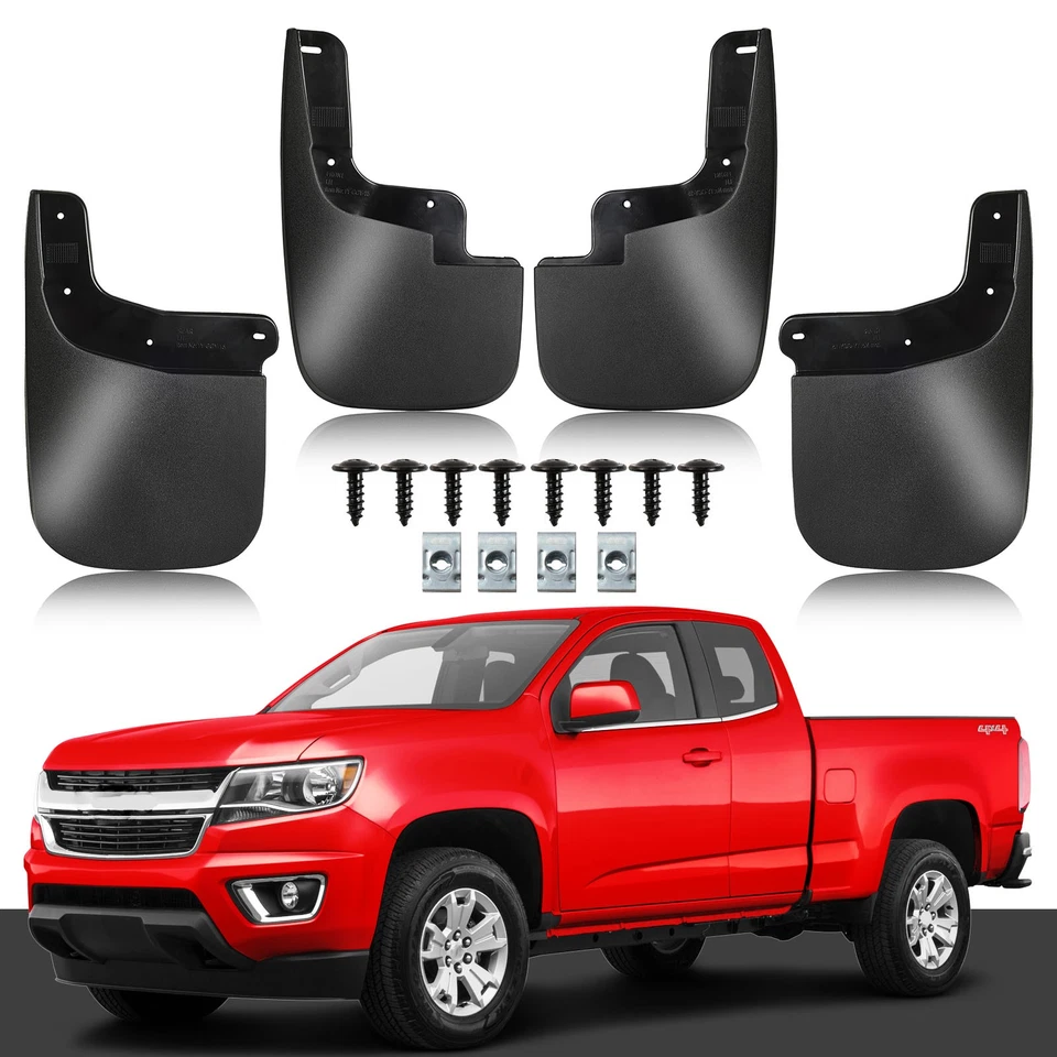 Брызговики передние задние для Chevrolet Colorado GMC Canyon 2015-2022 4x - Изображение 1 из 4