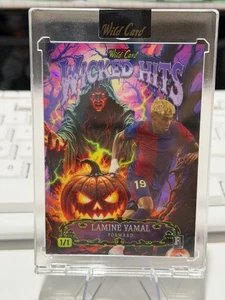 2025 Wild Card - Lamine Yamal 1/1 Wicked Hits Cracked Ice Foil 🌩️💥⚡️ - Bild 1 von 2