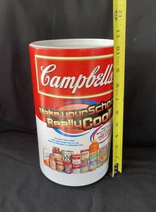 2003 Campbell’s Soup Labels for Education Collection Container Cardboard Bank - Picture 1 of 7