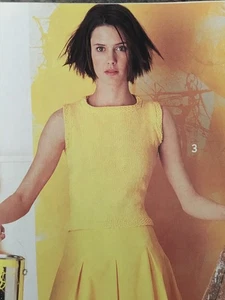 2 x Strickanleitung - geformtes Tanktop & Schlüssellochtop - nur Kopie der Anleitung - Bild 1 von 4