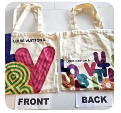 Bolso de Mano Louis Vuitton City Guide Exhibition Limited Lona 2022 Shenzhen China Foto 1 de 2