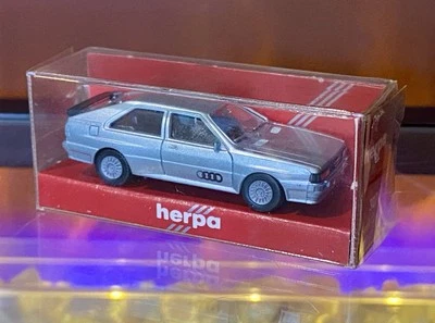 💥 VW Volkswagen AUDI QUATTRO MODELO JUGUETE ALEMÁN COMO NUEVO Wagener Volkswagen 3070 💥 Foto 1 de 4