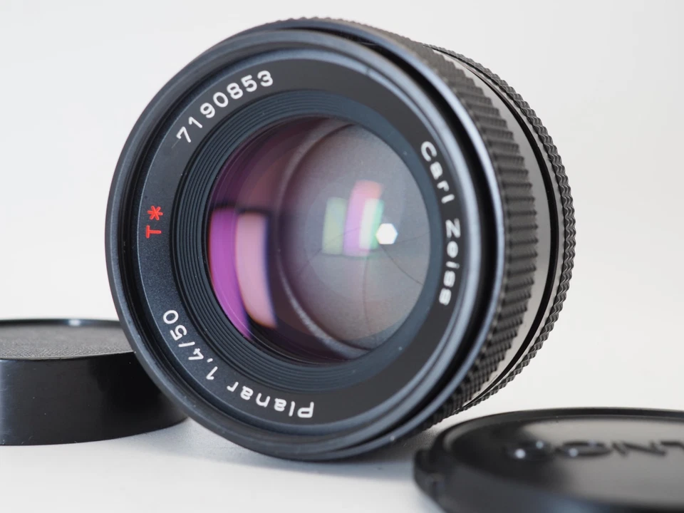 VENTA Lente Contax Carl Zeiss Planar T* 50 mm F/1,4 MMJ Montaje C/Y MF JAPÓN #J161 Foto 1 de 4