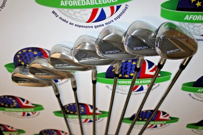 New Taylormade Stealth Iron Set 5-SW KBS MAX MT 85G Steel Shafts Stiff Flex - Image 1 of 4