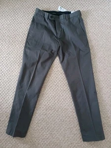 Chinos de algodón Brooks Brothers Advantage Milano W33 L32 gris PVP £160 - Imagen 1 de 21