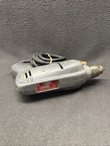 Vintage Wizard 3/8” Drill Motor Model PDE5203 Sold By Old Western Auto Works - Picture 1 of 10