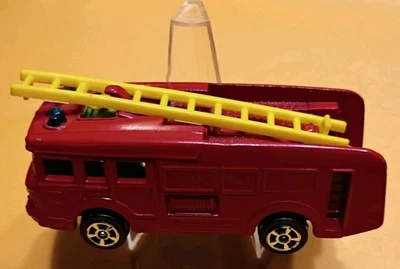 Vintage Corgi Juniors ERF Fire Tender Red 1:64 Diecast Firetruck Ladder Truck 🚒 - Image 1 of 4