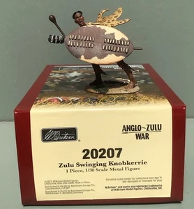 BRITAINS SOLDIERS 20207 - Zulu Swinging Knobkerrie Zulu War DIECAST METAL FIGURE - Picture 1 of 6