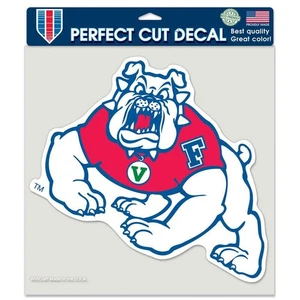 Fresno State Bulldogs Full Color Die Cut Decal - 8" X 8" - Picture 1 of 1