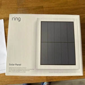 Panel Solar Anillo Original 2da Generación para Cámara Exterior Anillo USB-C - Imagen 1 de 3