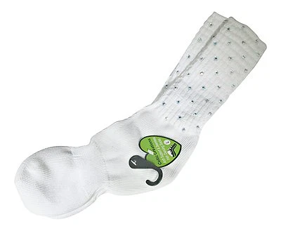 CELTIC CREATIONS IRISH DANCE SOCKS POODLE Double Diamonte Arch Support Seamless All Sizes